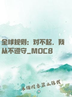 全球规则：对不起，我从不遵守