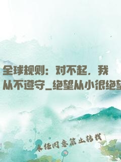 全球规则：对不起，我从不遵守