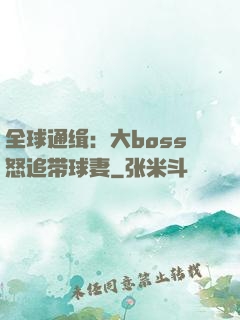 全球通缉：大boss怒追带球妻