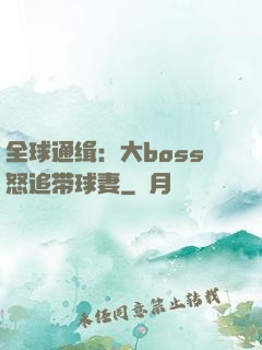 全球通缉：大boss怒追带球妻