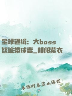 全球通缉：大boss怒追带球妻