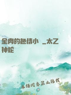 全肉的色情小說