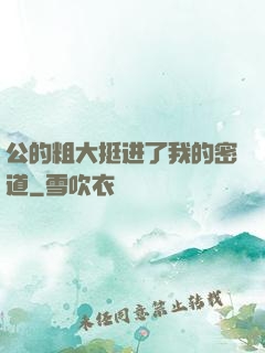 公的粗大挺进了我的密道