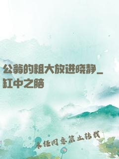 公翁的粗大放进晓静