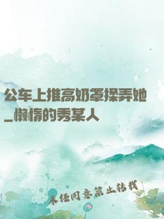 公车上推高奶罩揉弄她