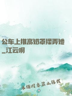 公车上推高奶罩揉弄她