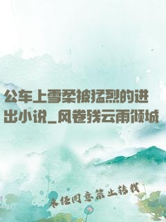 公车上雪柔被猛烈的进出小说