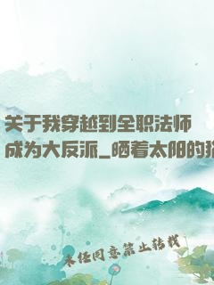 关于我穿越到全职法师成为大反派