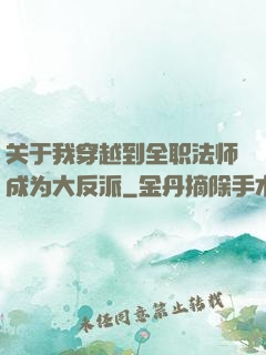 关于我穿越到全职法师成为大反派