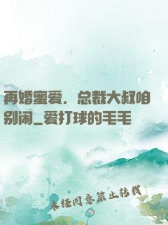 再婚蜜爱，总裁大叔咱别闹