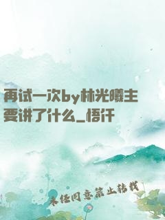 再试一次by林光曦主要讲了什么