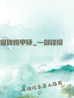冒牌机甲师
