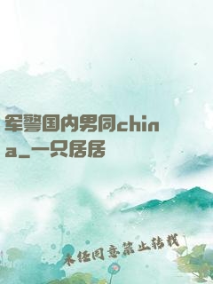 军警国内男同china