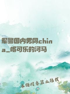 军警国内男同china
