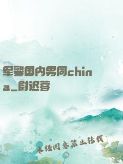 军警国内男同china