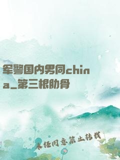 军警国内男同china