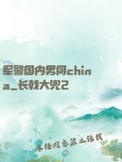 军警国内男同china