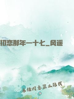 初恋那年一十七