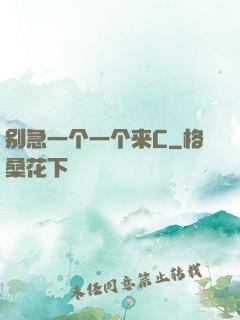别急一个一个来C