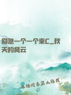 别急一个一个来C