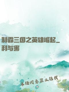 制霸三国之英雄崛起