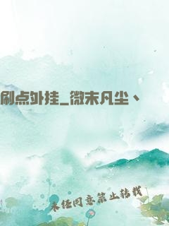 刷点外挂