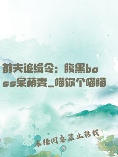 前夫追缉令：腹黑boss呆萌妻