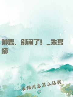前妻，别闹了！