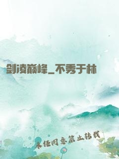 剑凌巅峰
