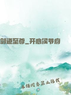 剑道至尊