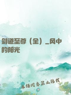 剑道至尊（全）
