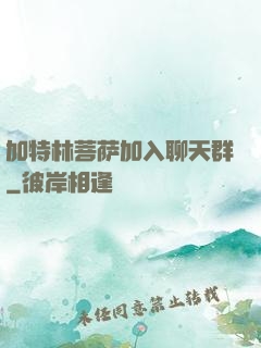 加特林菩萨加入聊天群
