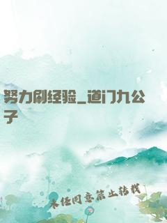 努力刷经验