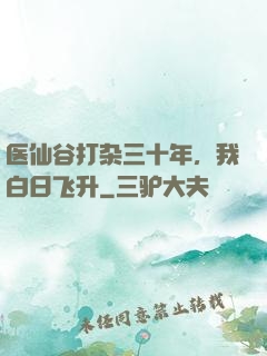 医仙谷打杂三十年，我白日飞升