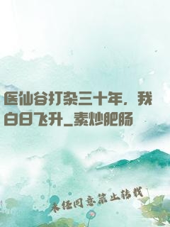 医仙谷打杂三十年，我白日飞升