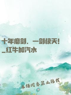 十年磨剑，一剑惊天！