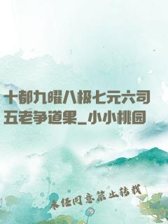 十都九曜八极七元六司五老争道果