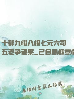 十都九曜八极七元六司五老争道果