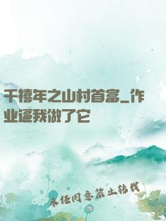 千禧年之山村首富