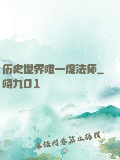 历史世界唯一魔法师