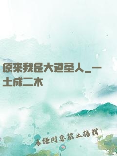 原来我是大道圣人