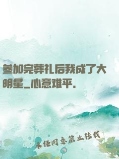 参加完葬礼后我成了大明星