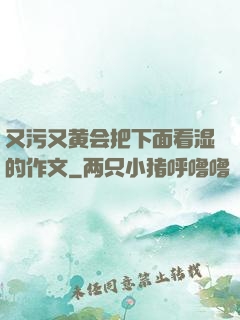 又污又黄会把下面看湿的作文