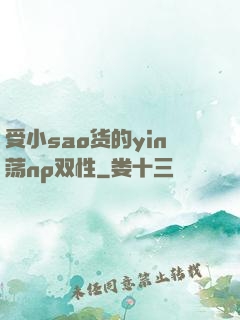 受小sao货的yin荡np双性