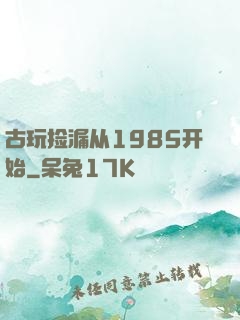 古玩捡漏从1985开始