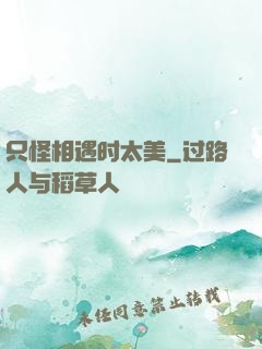 只怪相遇时太美