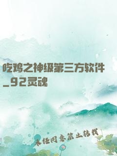 吃鸡之神级第三方软件