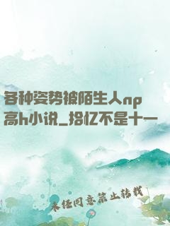 各种姿势被陌生人np高h小说