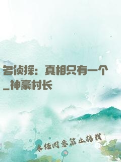 名侦探：真相只有一个