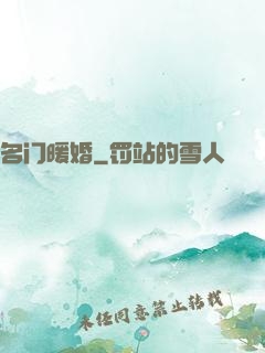 名门暖婚